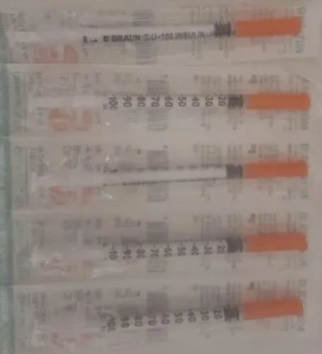 Insulin Syringes 1Ml (10Pcs) Photo Review